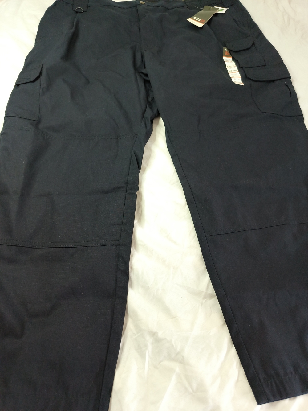 5.11 Tactical Taclite Pro Pants Mens 50 Dark Navy NWT Cargo Uniform Unhemmed